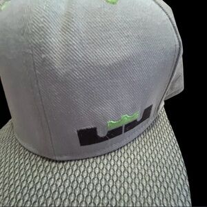 Nike Black Cap with White Logo